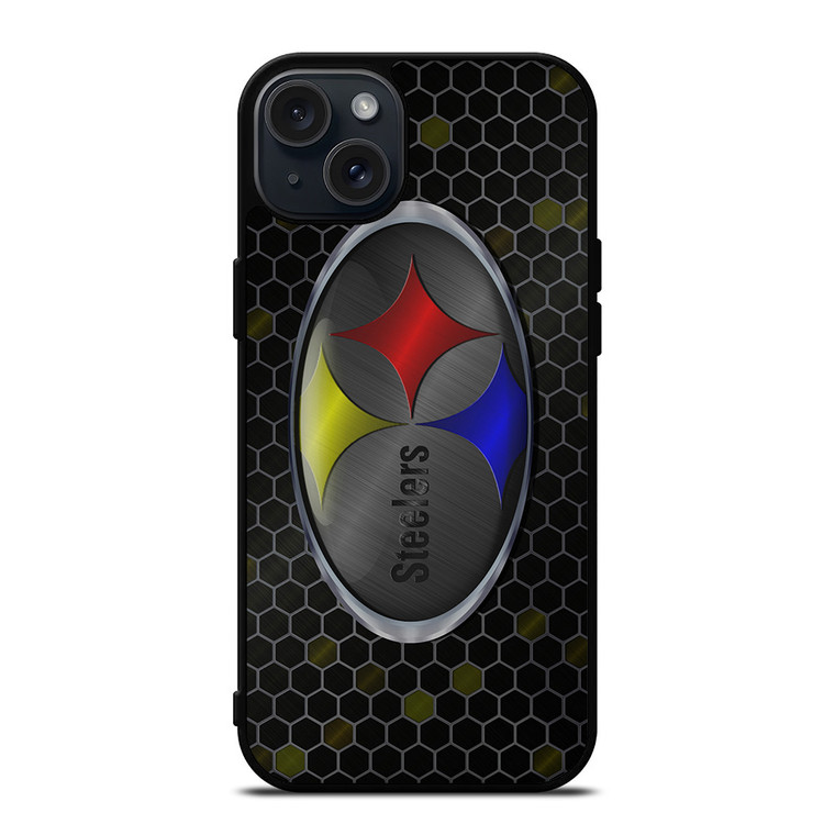 PITTSBURGH STEELERS NFL LOGO iPhone 15 Plus Case PITTSBURGH STEELERS NFL LOGO iPhone 15 Plus Case