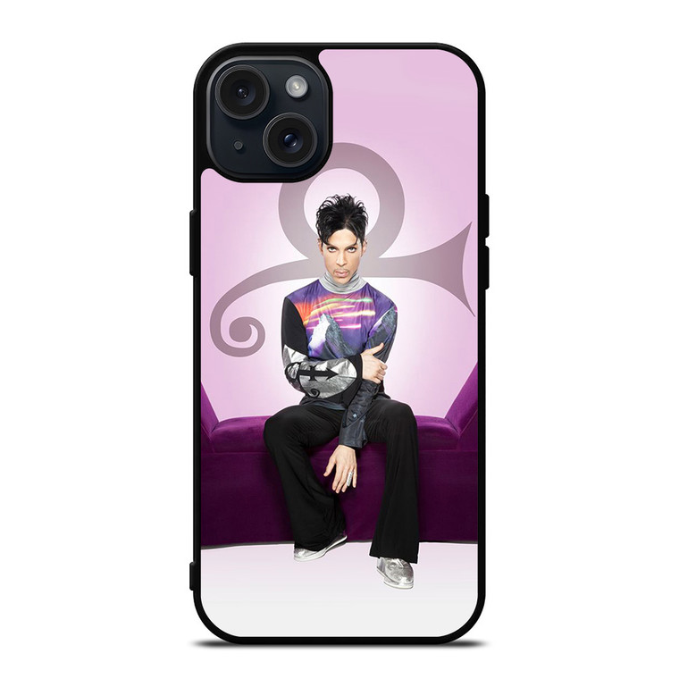 PRINCE PURPLE IN MEMORIAM iPhone 15 Plus Case PRINCE PURPLE IN MEMORIAM iPhone 15 Plus Case