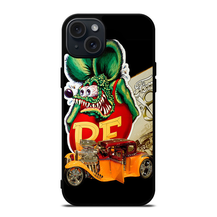 RAT FINK SPEEDLESS 3 iPhone 15 Plus Case