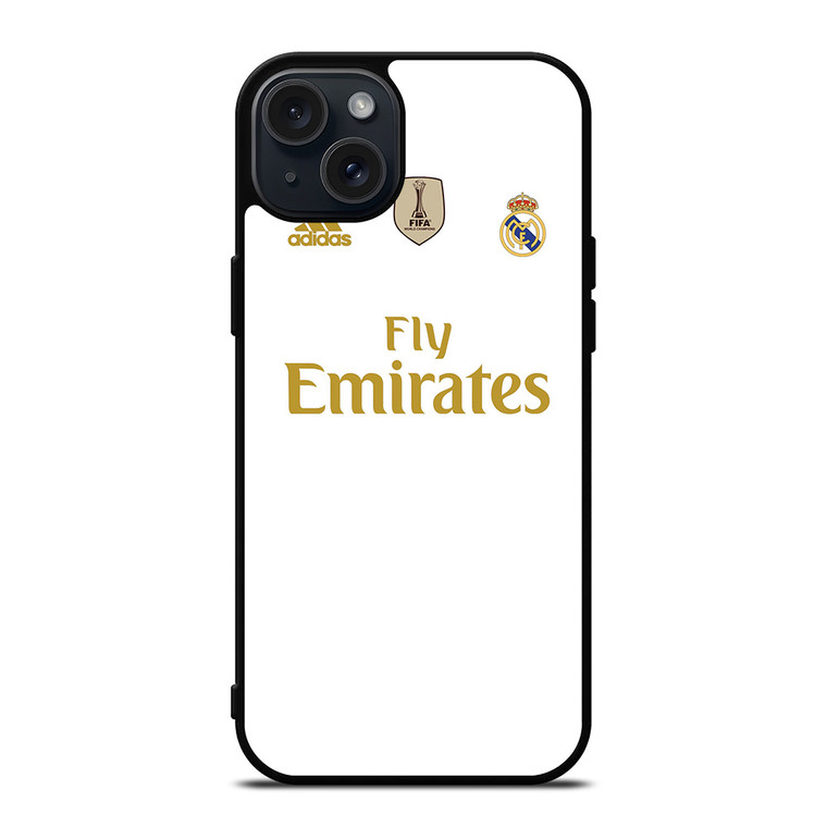 REAL MADRID HOME JERSEY iPhone 15 Plus Case