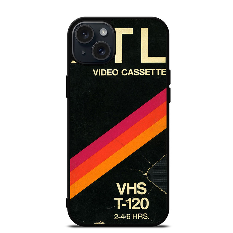 RETRO VINTAGE VIDEO CASSETTE ATL iPhone 15 Plus Case