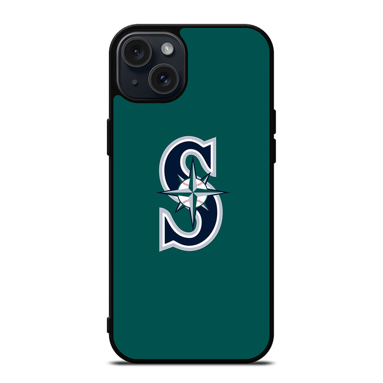 SEATTLE MARINERS LOGO GREEN iPhone 15 Plus Case