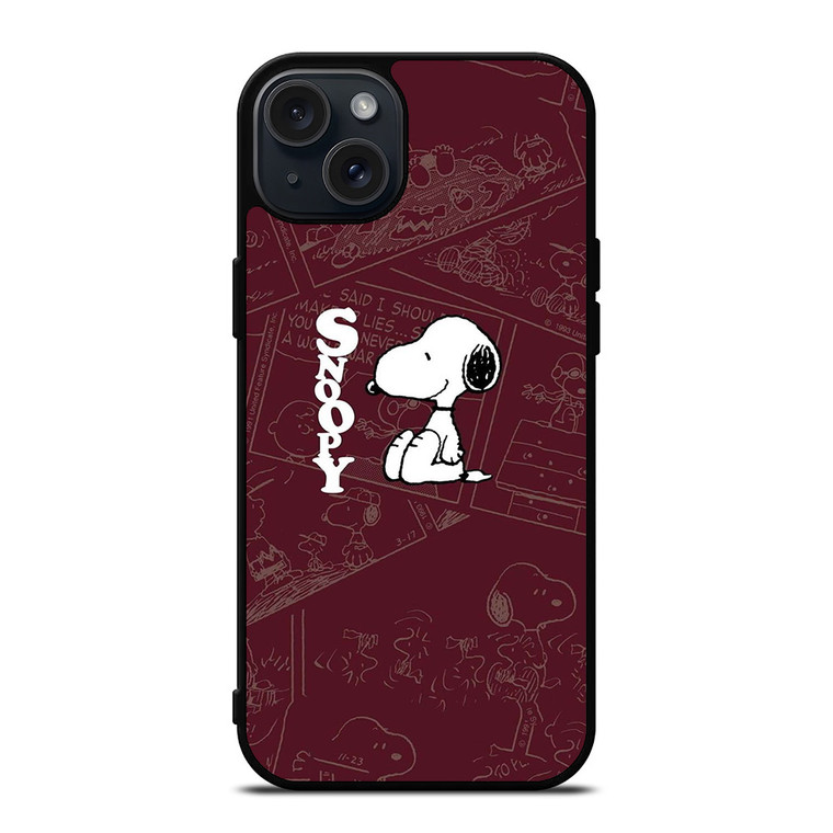 SNOOPY PEANUTS iPhone 15 Plus Case SNOOPY PEANUTS iPhone 15 Plus Case