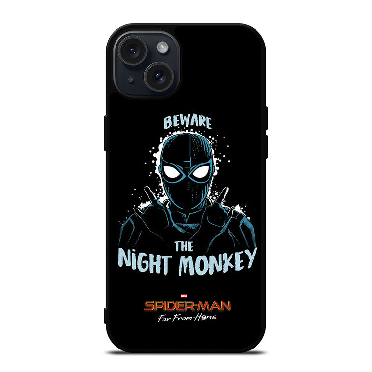 SPIDERMAN FAR FROM HOME NIGHT MONKEY iPhone 15 Plus Case SPIDERMAN FAR FROM HOME NIGHT MONKEY iPhone 15 Plus Case