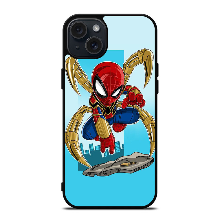 SPIDERMAN IRON SPIDER KAWAII MARVEL iPhone 15 Plus Case