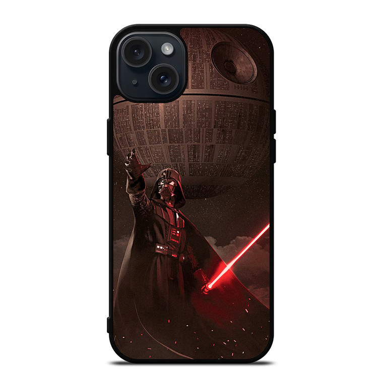 STAR WARS DARTH VADER DEATH STAR iPhone 15 Plus Case STAR WARS DARTH VADER DEATH STAR iPhone 15 Plus Case