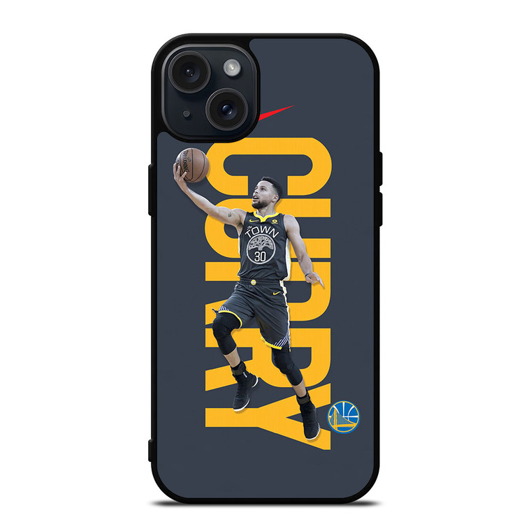 STEPHEN CURRY GOLDEN STATE NIKE 30 iPhone 15 Plus Case