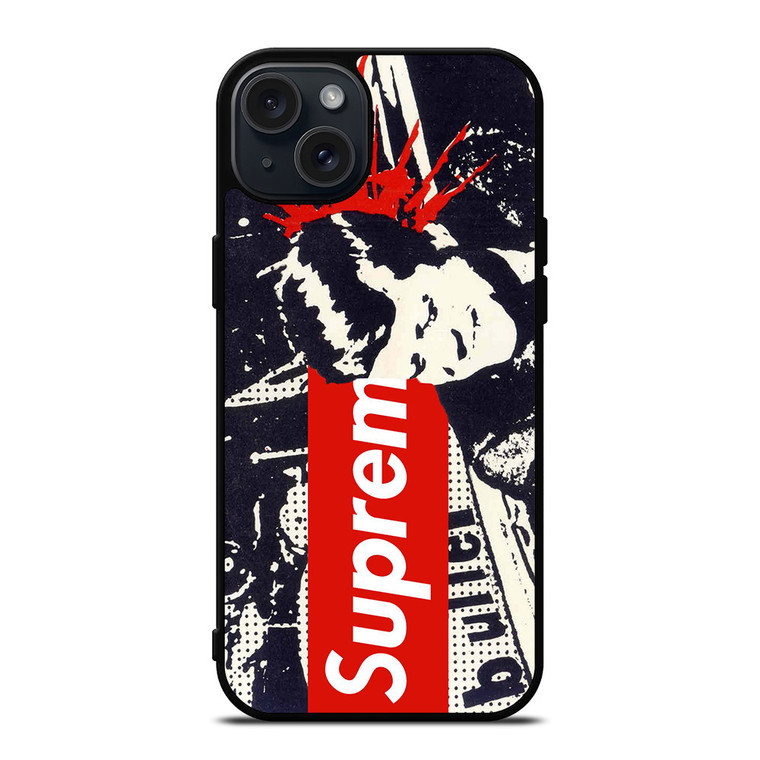 SUPREME BULLETIN RETRO iPhone 15 Plus Case