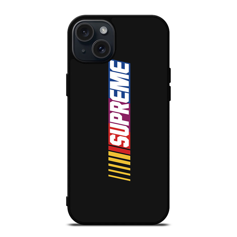 SUPREME NASCAR LOGO iPhone 15 Plus Case
