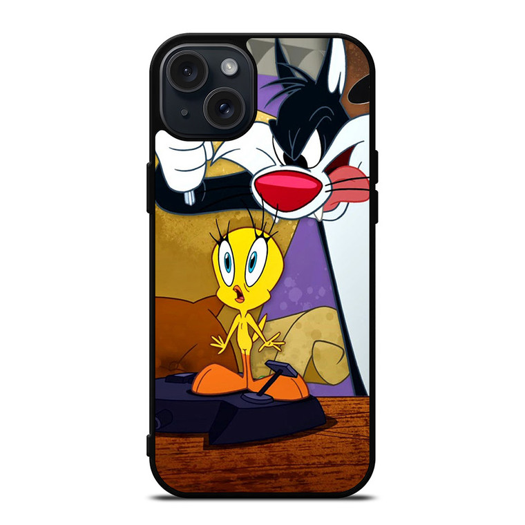 SYLVESTER AND TWEETY iPhone 15 Plus Case