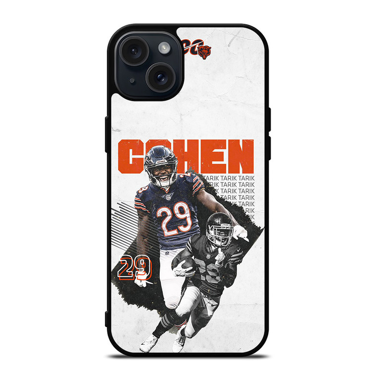 TARIK COHEN CHICAGO BEARS 2 iPhone 15 Plus Case