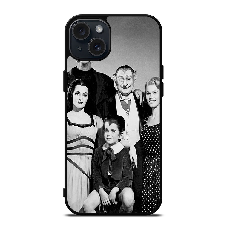 THE MUNSTERS IN COLOR FAMILY PORTRAIT iPhone 15 Plus Case