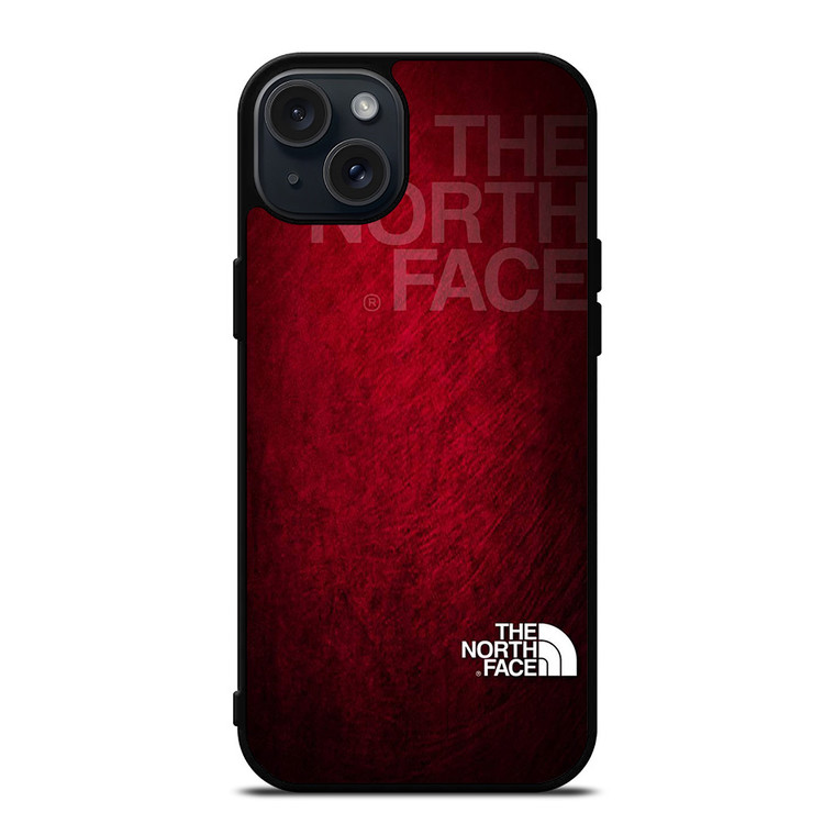 THE NORTH FACE LOGO RED GRUNGE iPhone 15 Plus Case