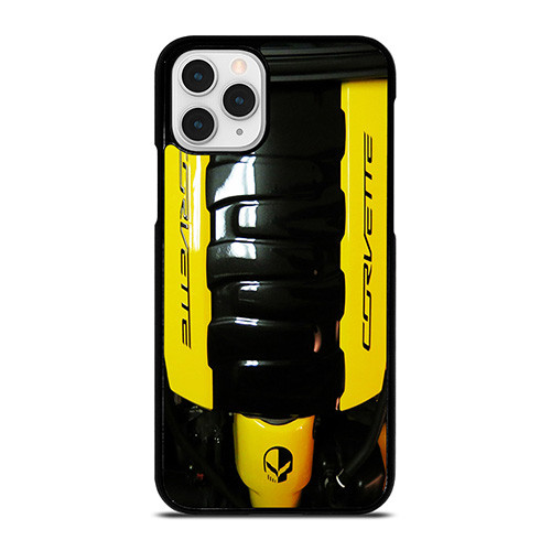 CORVETTE ENGINE YELLOW iPhone 11 Pro Case