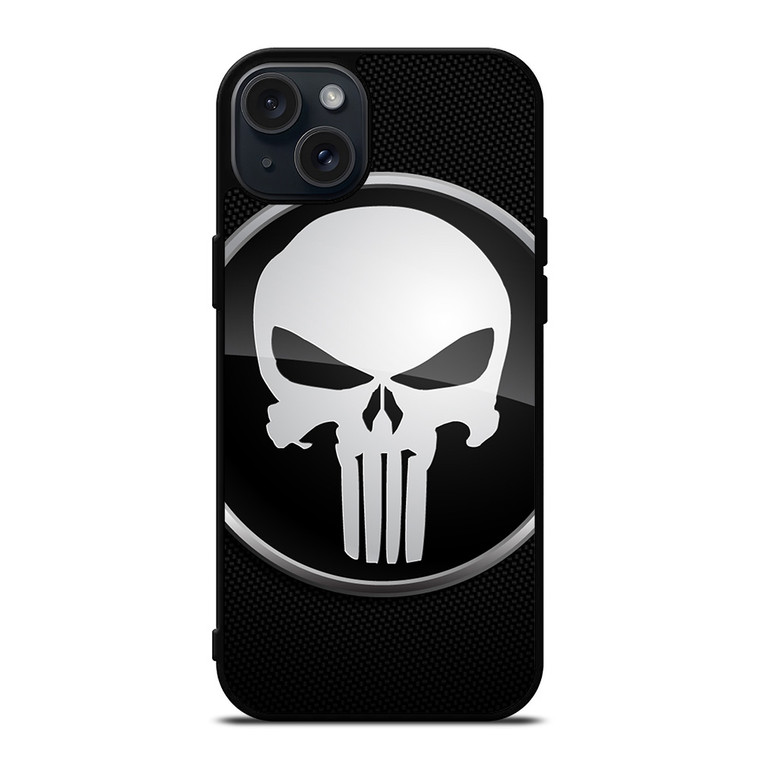 THE PUNISHER SKULL iPhone 15 Plus Case