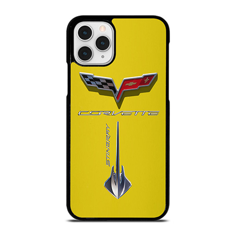 Corvette Stingray C7 Yellow iPhone 11 Pro Case Corvette Stingray C7 Yellow iPhone 11 Pro Case