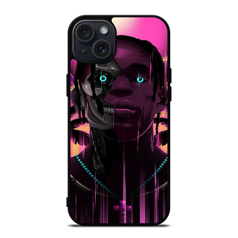 TRAVIS SCOTT CONCERT FORNITE iPhone 15 Plus Case TRAVIS SCOTT CONCERT FORNITE iPhone 15 Plus Case