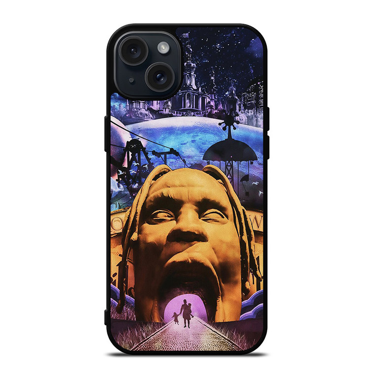 TRAVIS SCOTT RAPPER ASTROWORLD iPhone 15 Plus Case