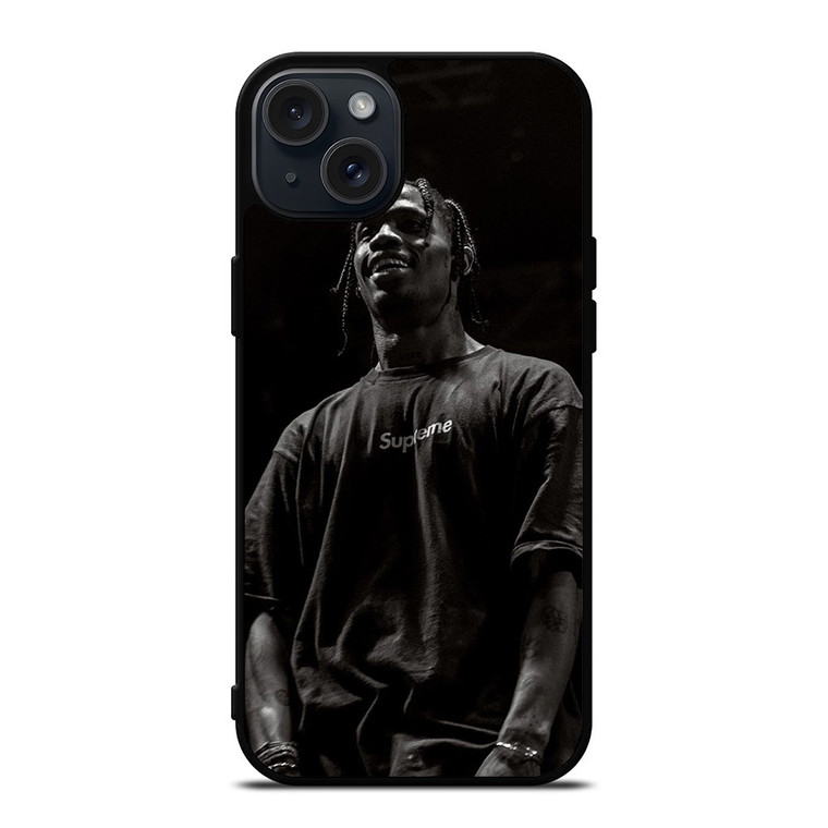 TRAVIS SCOTT SUPREME SHIRT iPhone 15 Plus Case
