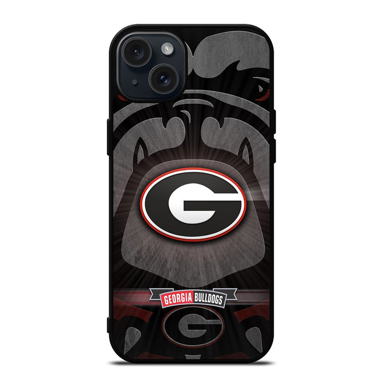UNIVERSITY OF GEORGIA BULLDOGS 2 iPhone 15 Plus Case
