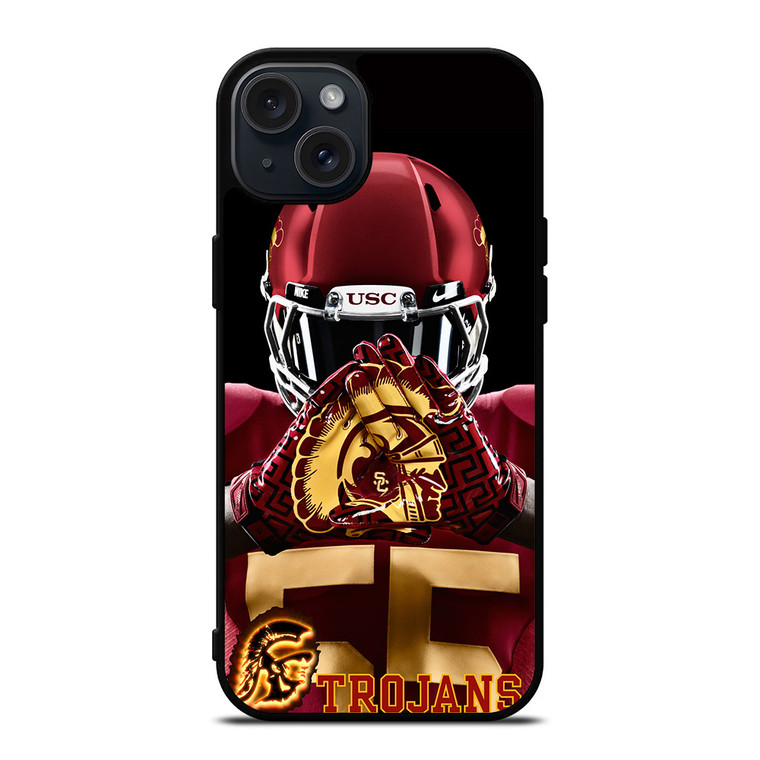 USC TROJANS FOOTBALL iPhone 15 Plus Case