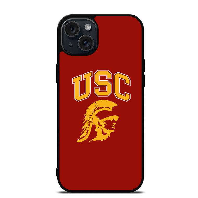 USC TROJANS LOGO 4 iPhone 15 Plus Case