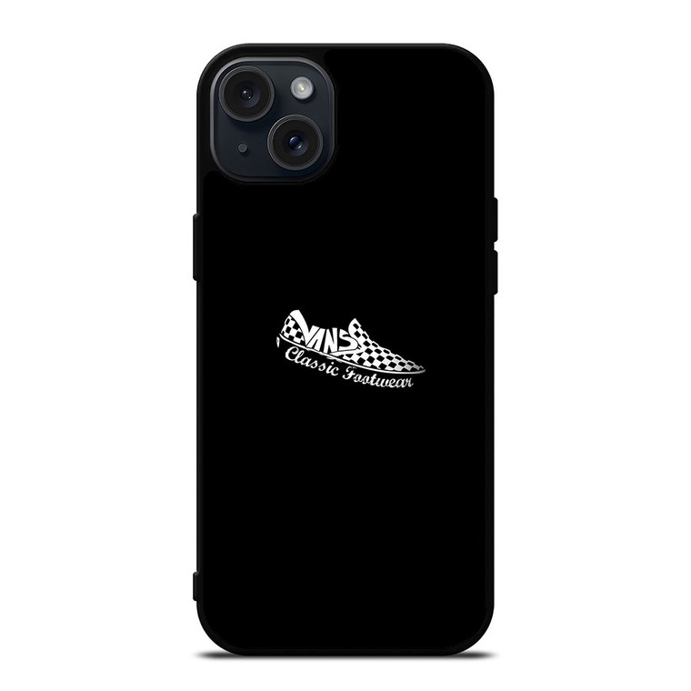 VANS CLASSIC FOOTWEAR LOGO FAN ART iPhone 15 Plus Case