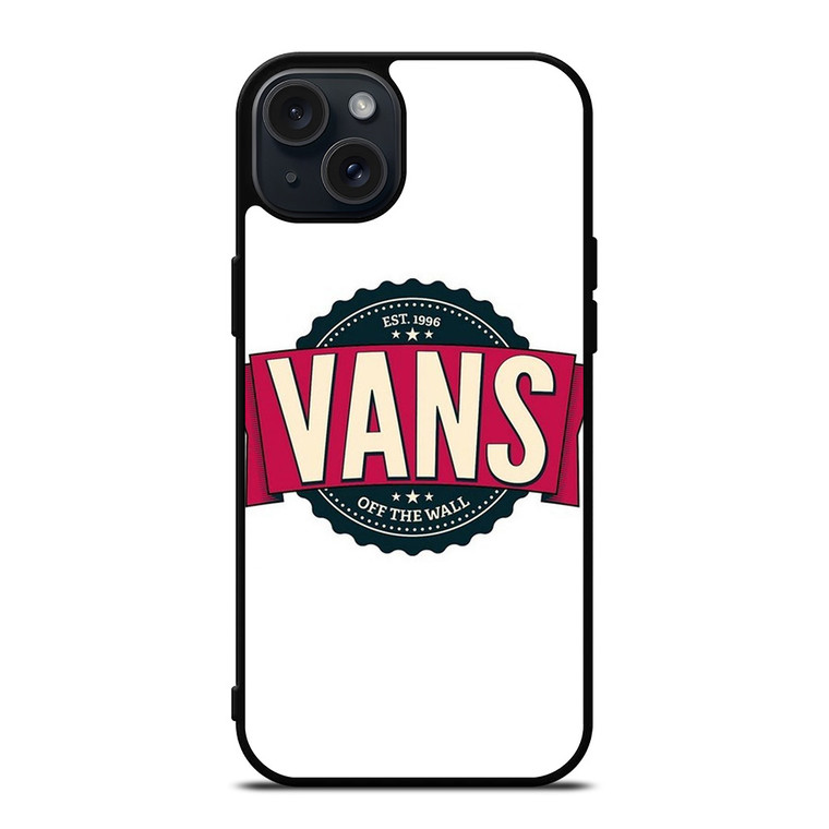 VANS CLASSIC LOGO BADGE iPhone 15 Plus Case