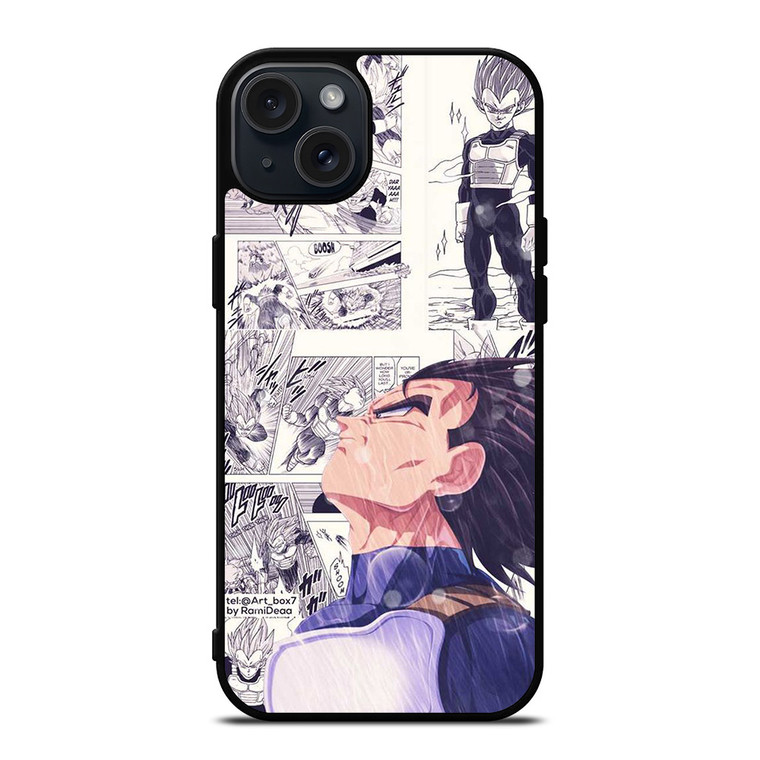 VEGETA COMIC DRAGON BALL iPhone 15 Plus Case