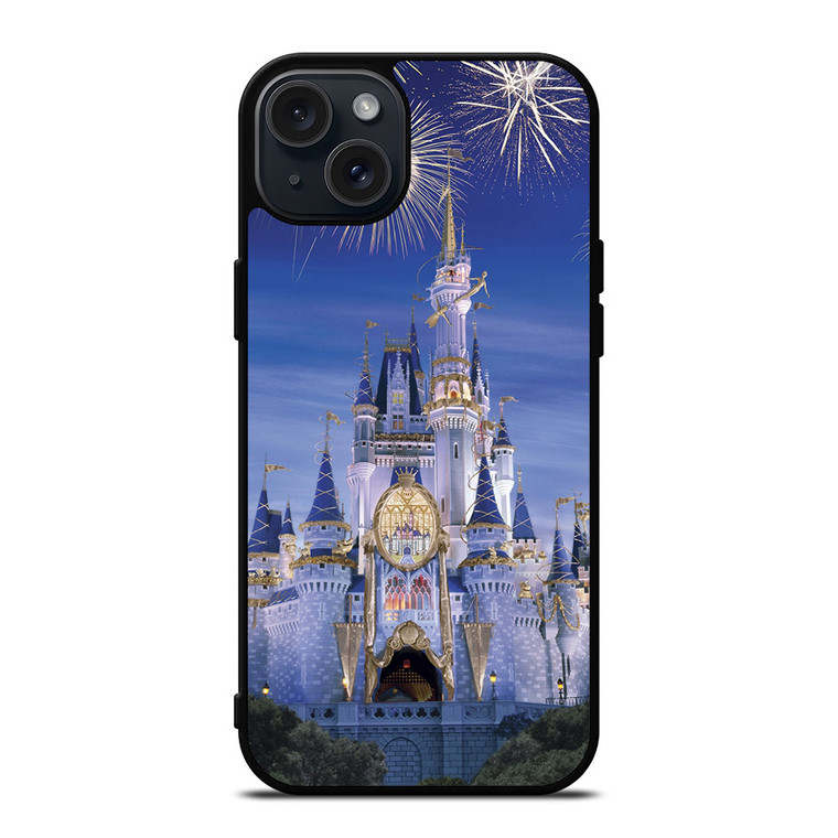 WALT DISNEY CASTLE FIREWORKS iPhone 15 Plus Case