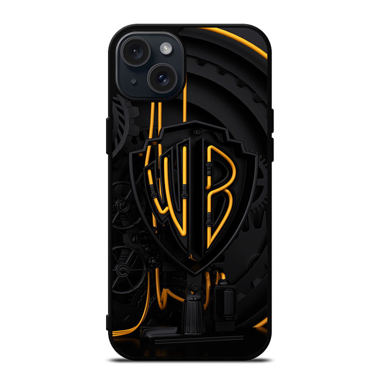 WARNER BROS LOGO STEAMPUNK iPhone 15 Plus Case WARNER BROS LOGO STEAMPUNK iPhone 15 Plus Case