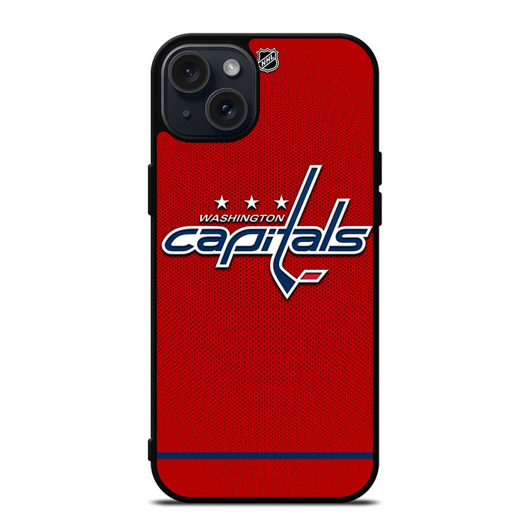 WASHINGTON CAPITALS LOGO NHL HOCKEY TEAM iPhone 15 Plus Case