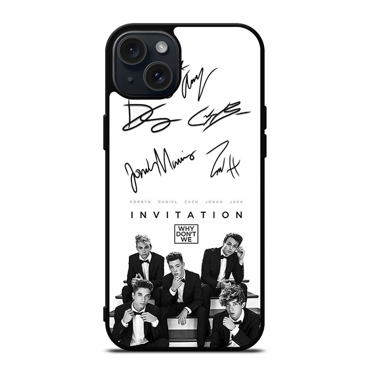 WHY DON'T WE SIGNATURE 2 iPhone 15 Plus Case