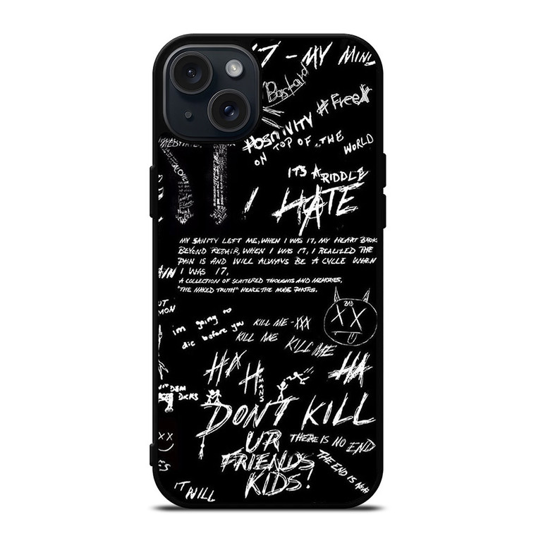 XXXTENTATION RAPPER FORMULA iPhone 15 Plus Case