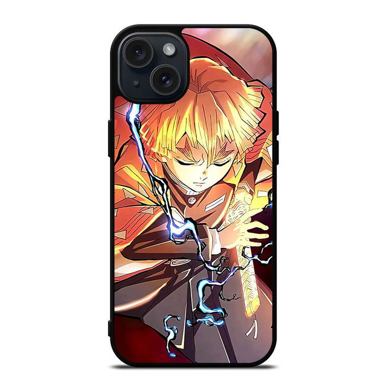 ZENITSU ANIME DEMON SLAYER iPhone 15 Plus Case