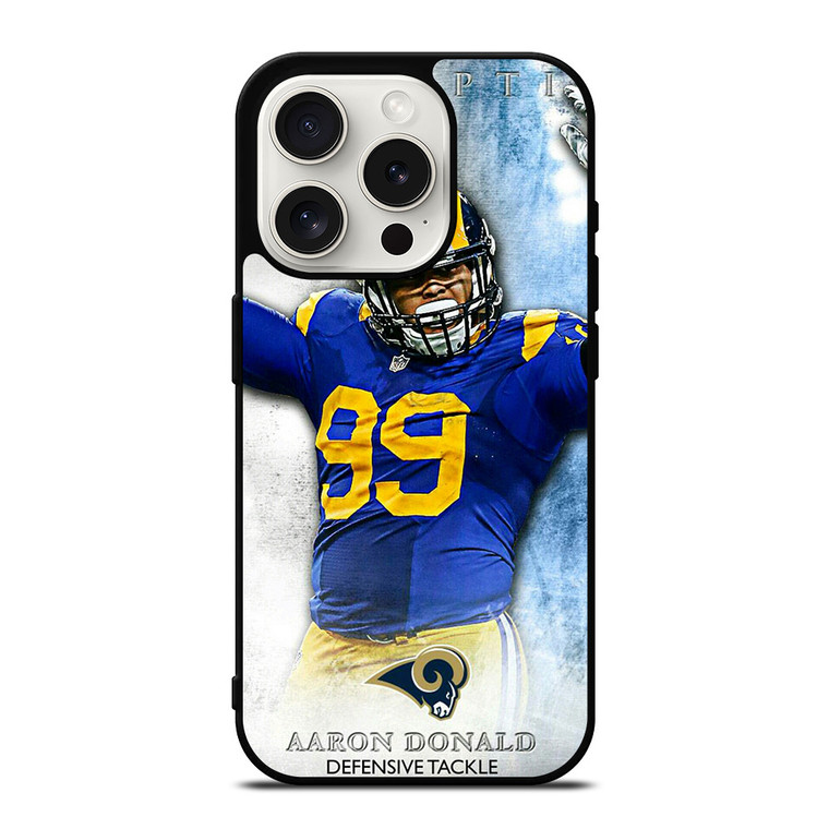 AARON DONALD RAMS iPhone 15 Pro Case