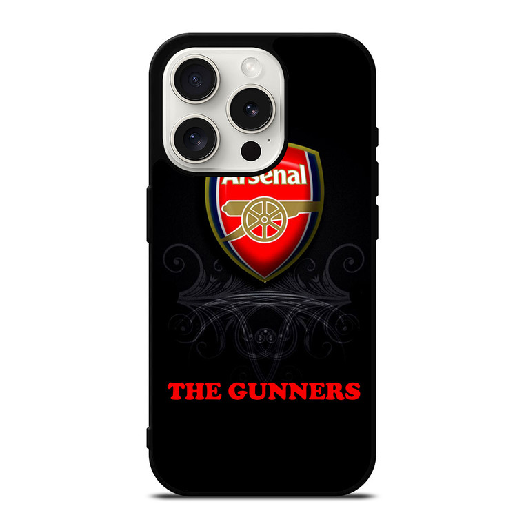 ARSENAL FC THE GUNNERS LOGO iPhone 15 Pro Case