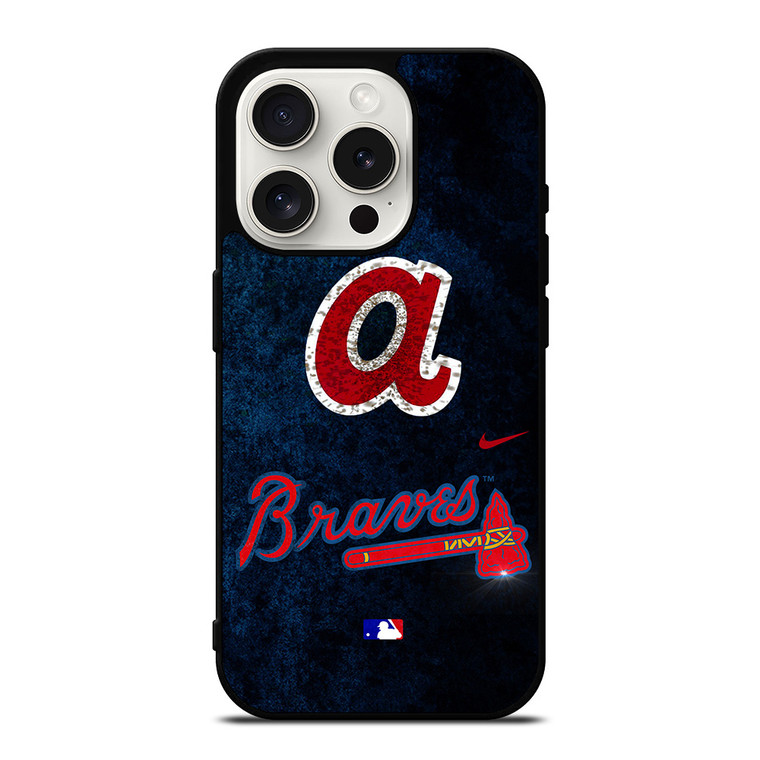ATLANTA BRAVES MLB LOGO 2 iPhone 15 Pro Case