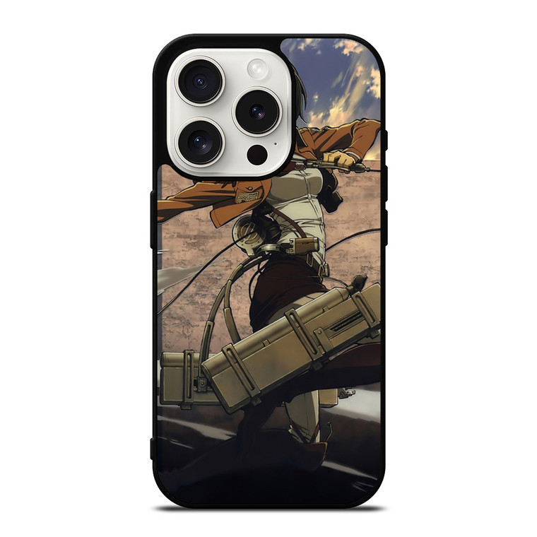 ATTACK ON TITAN MIKASA ACKERMAN iPhone 15 Pro Case