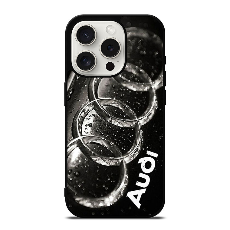 AUDI LOGO AFTER RAIN iPhone 15 Pro Case