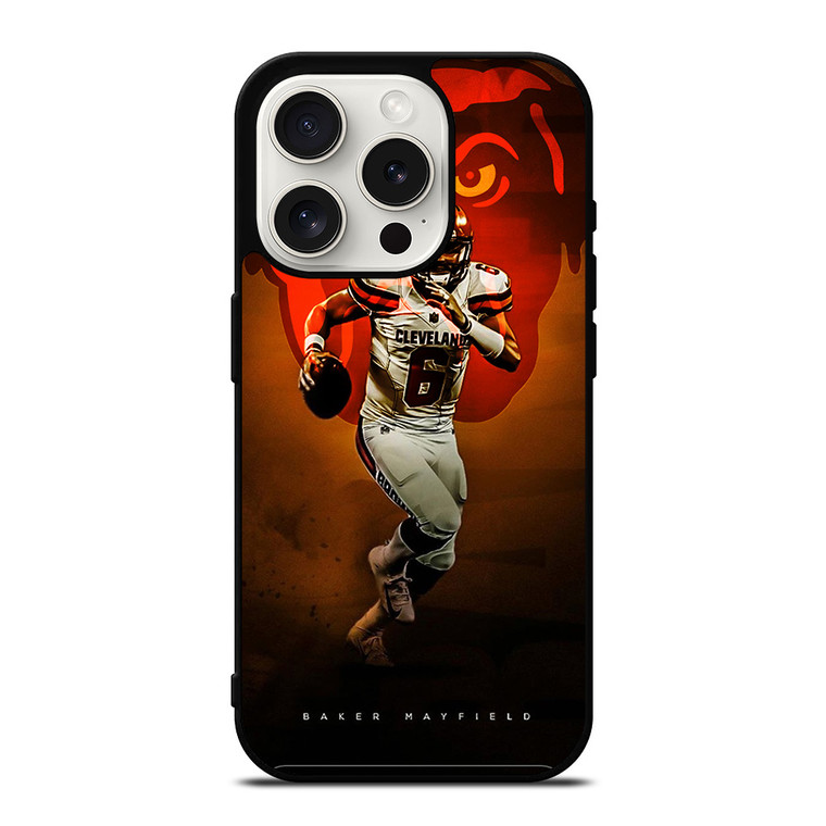 BAKER MAYFIELD CLEVELAND BROWNS iPhone 15 Pro Case