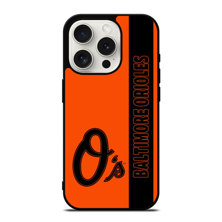BALTIMORE ORIOLES CLUB LOGO iPhone 15 Pro Case