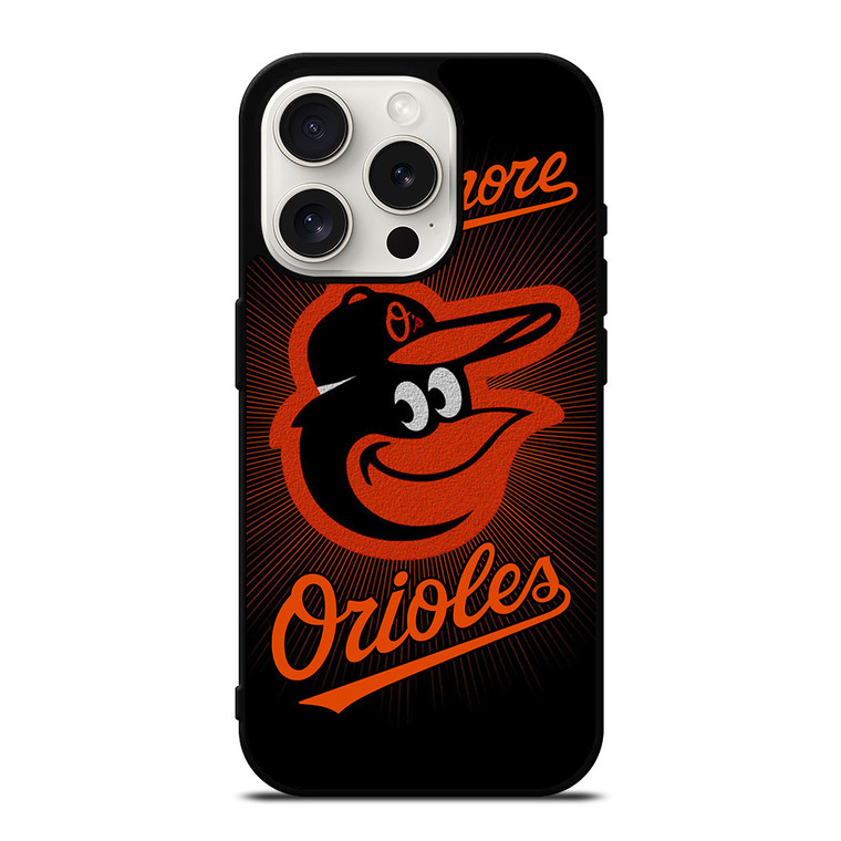 BALTIMORE ORIOLES LOGO ICON iPhone 15 Pro Case