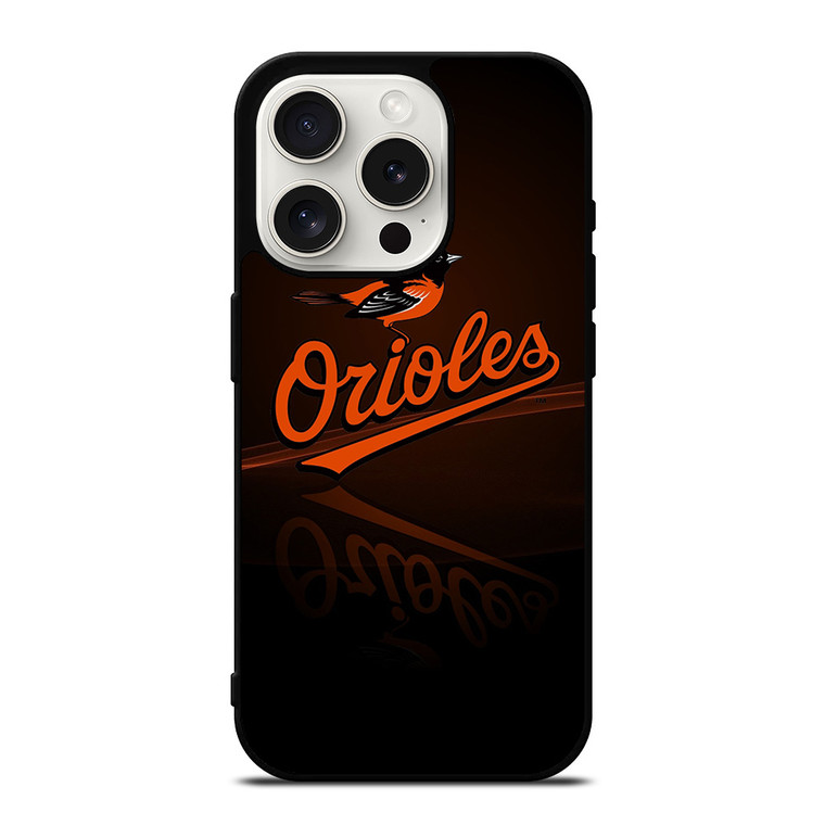 BALTIMORE ORIOLES LOGO iPhone 15 Pro Case