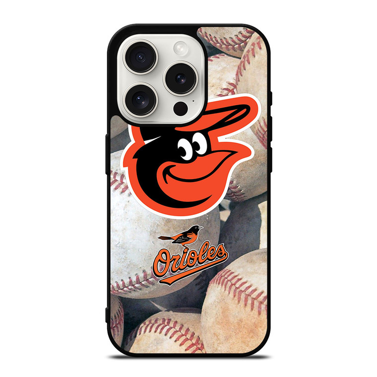 BALTIMORE ORIOLES MLB BASEBALL iPhone 15 Pro Case