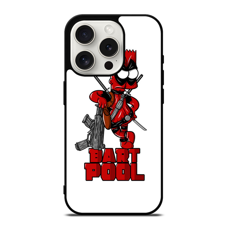 BART POOL DEADPOOL iPhone 15 Pro Case