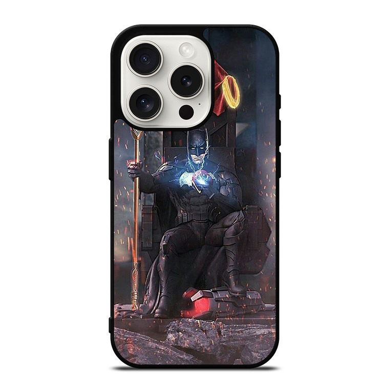BATMAN KING Superhero iPhone 15 Pro Case BATMAN KING Superhero iPhone 15 Pro Case