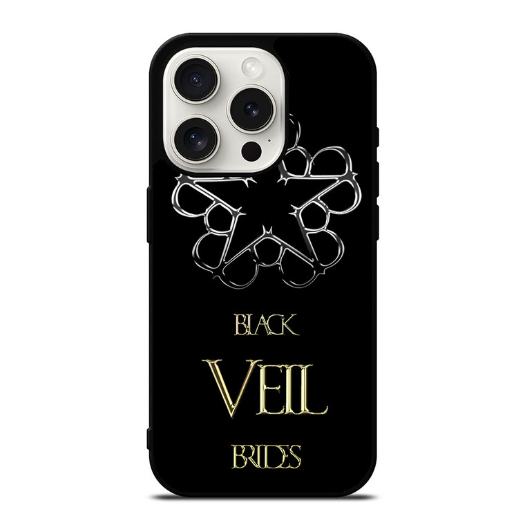 BLACK VEIL BRIDES GOLD iPhone 15 Pro Case