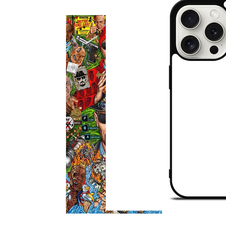 BREAKING BAD MONTAGE iPhone 15 Pro Case