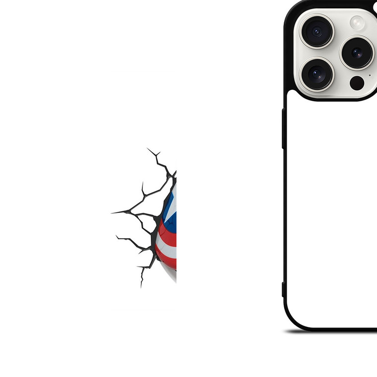 CAPTAIN AMERICA SHIELD 3D iPhone 15 Pro Case CAPTAIN AMERICA SHIELD 3D iPhone 15 Pro Case